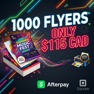 1000 Flyers 5.5x8.5 PROMO!
